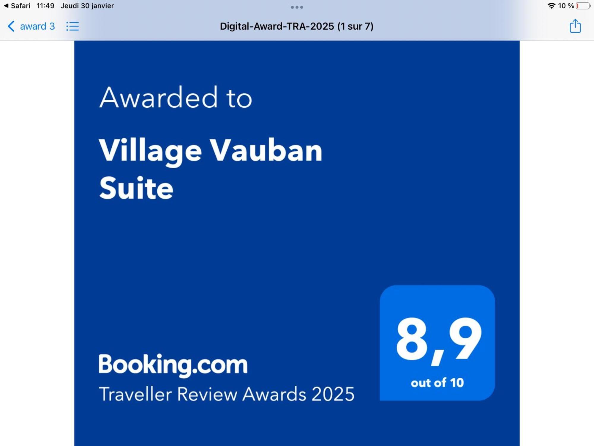 Appartement Village Vauban